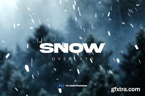 Snow - Realistic Overlays for Photoshop NPB73S4