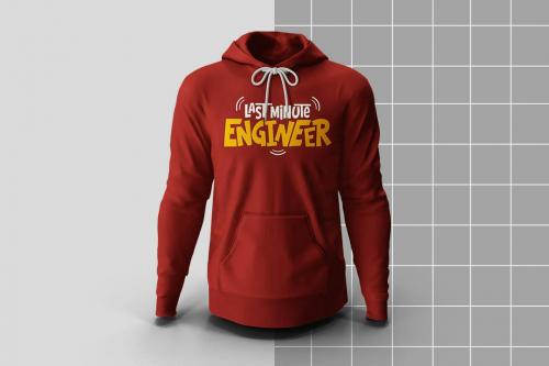 Hoodie Mens Mockup