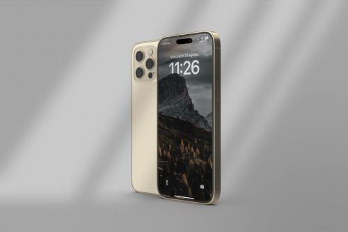 Iphone 15 Pro Mockup