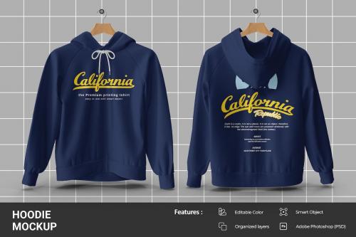 Hanger Hoodie Mockup