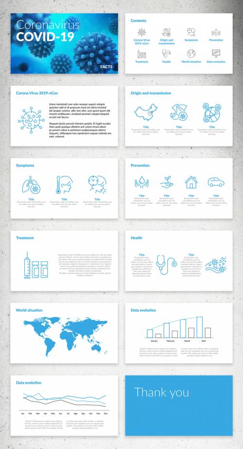 COVID-19 Infographic Presentationlayout - 332448353