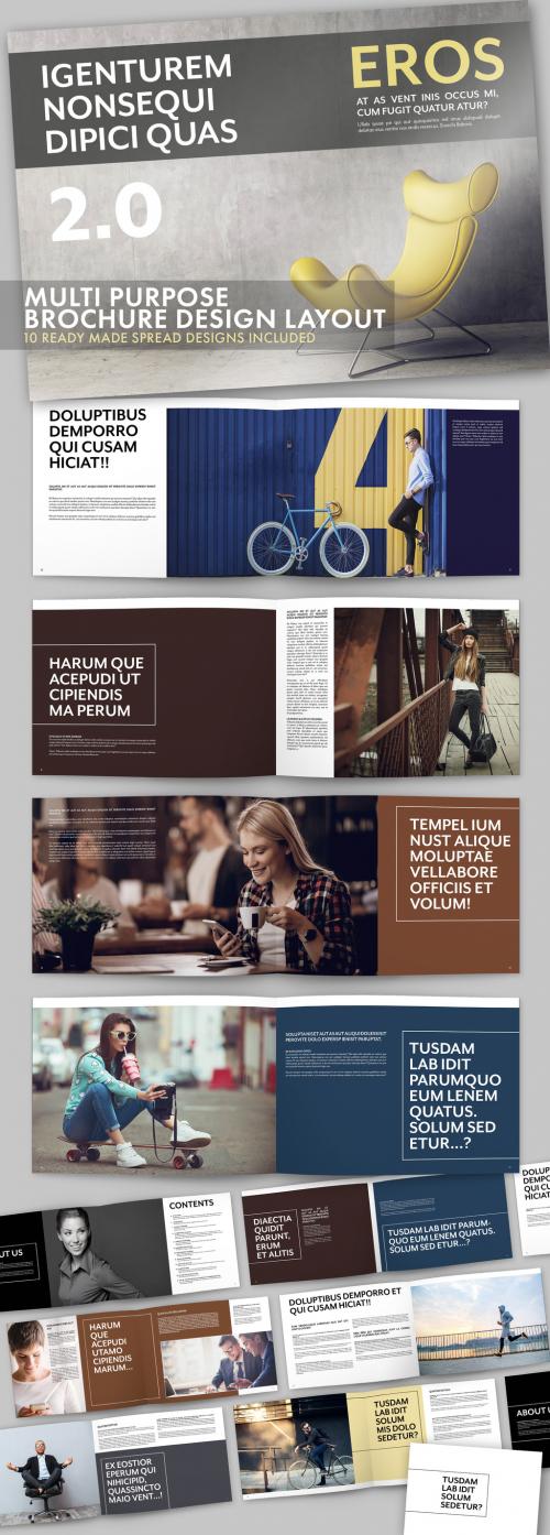 Multipurpose Brochure Design Layout - 332453626