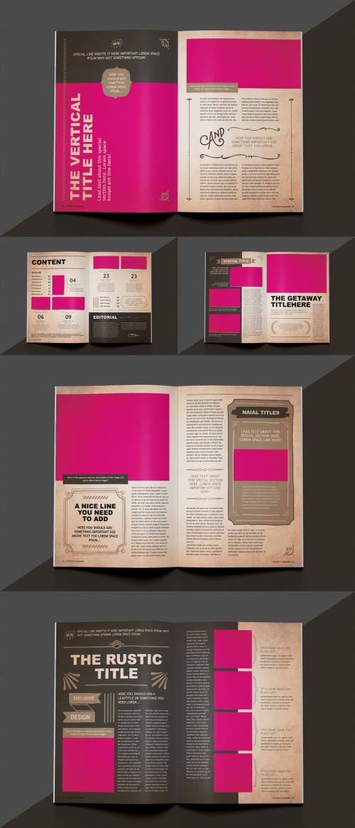 Rustic Magazine Layout - 332466646