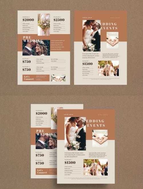 Brown and Tan Price Guide Layout - 332486906