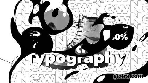 Videohive Fashion Liquid Typography 50085382