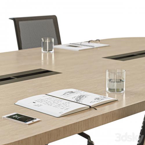 oval conference table