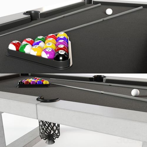 James De Wulf Pool Table