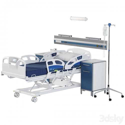 Hospital room equipment