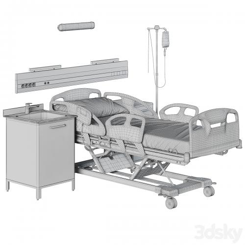 Hospital room equipment