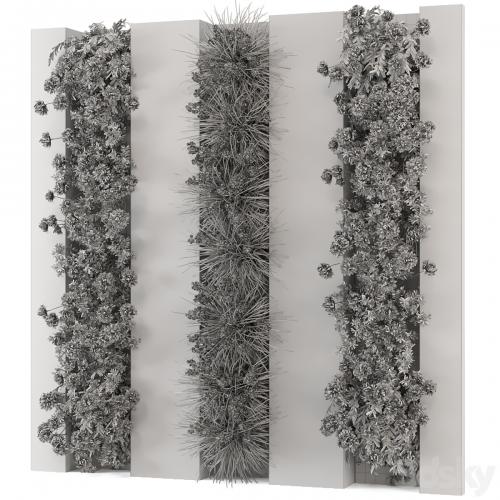 Outdoor Wall Vertical Garden Set - Set 1082