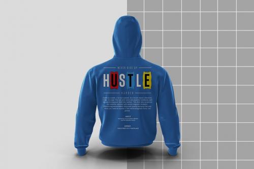 Hoodie Zipper Mockup