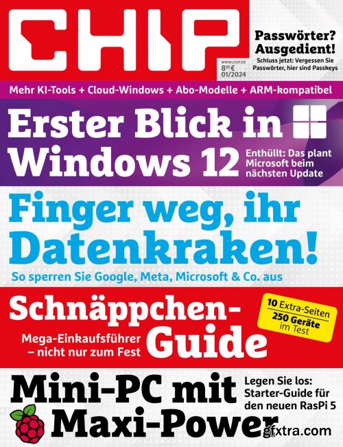 Chip Magazin - Nr 01 Januar 2024