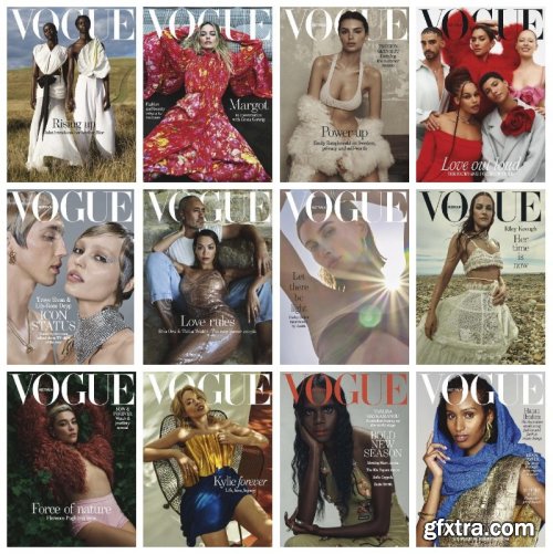 Vogue Australia Magazine - Full Year 2023 Collection