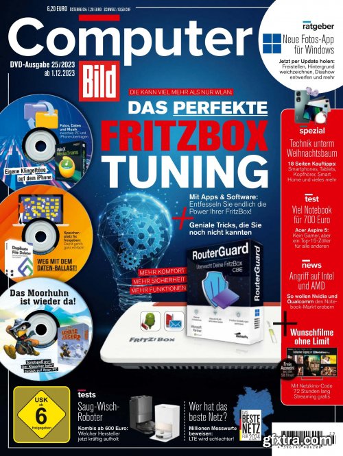 Computer Bild Magazin - 01 Dezember 2023 (DVD)