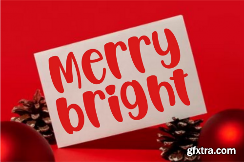 Cartones Font - A Modern Christmas Font