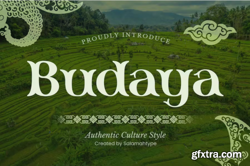 Budaya - Classic Culture Font