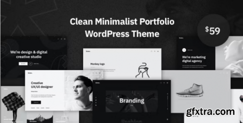 Themeforest Sixten - Minimalist Portfolio WordPress Theme 29397488