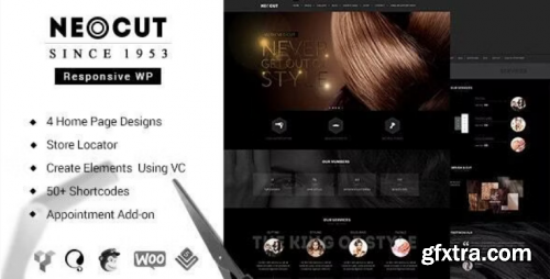 Themeforest Neo Salon | Barber Shop WordPress Theme 17548792 Version 3.4