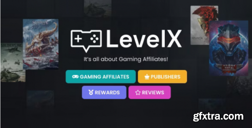 Themeforest LevelX - Gaming Affiliate WordPress Theme 46555640