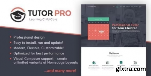 Themeforest Tutor Pro | Education WordPress 20372292 