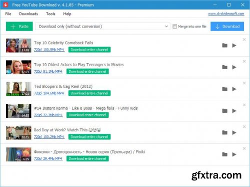 Free YouTube Download 4.3.107.1208 Premium Multilingual 