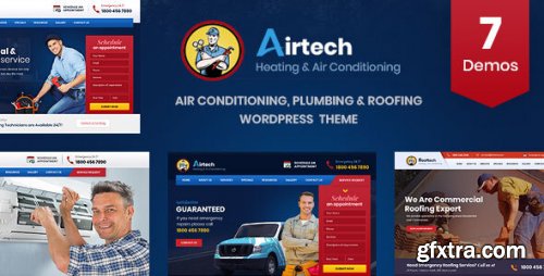 Themeforest - Airtech - Plumber HVAC and Repair theme 24428877 v3.4 - Nulled