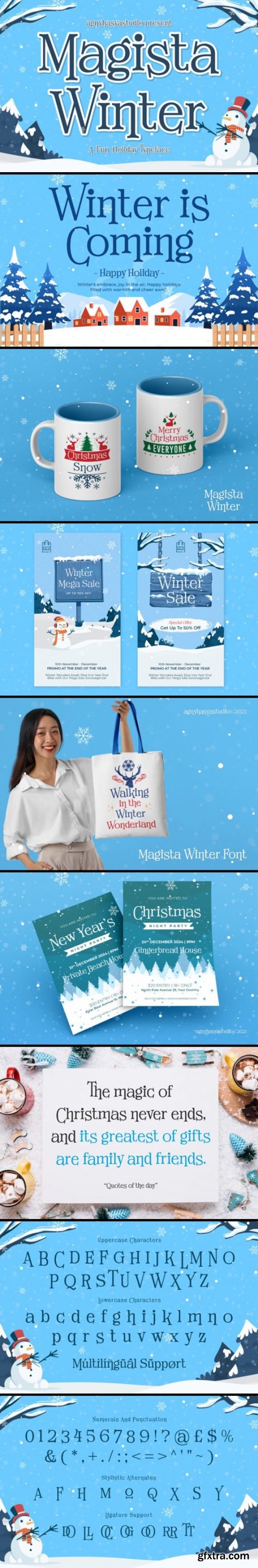 Magista Winter Font