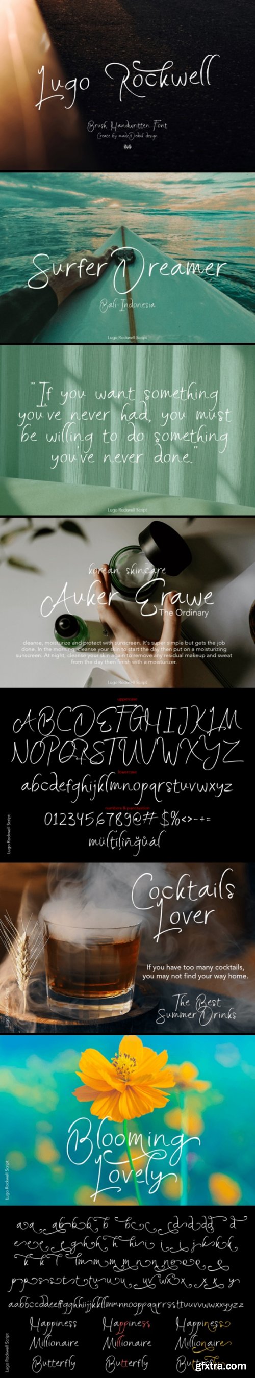 Lugo Rockwell Font