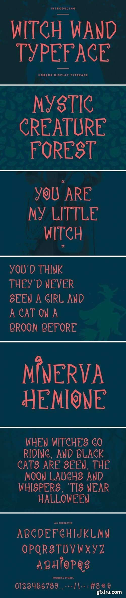 Witch Wand Font