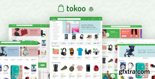 Themeforest - Tokoo - Electronics Store WooCommerce Theme for Affiliates, Dropship and Multi-vendor Websites 22359036 v1.1.16 - Nulled