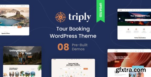 Themeforest - Triply - Tour Booking WordPress Theme 29875995 v2.3.4 - Nulled