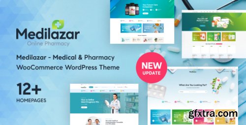 Themeforest - Medilazar - Pharmacy Medical WooCommerce WordPress Theme 29688656 v1.2.4 - Nulled