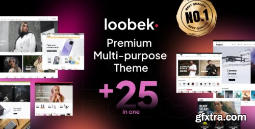 Themeforest - Loobek - Elementor Multipurpose WooCommerce Theme 48697342 v1.0.5 - Nulled