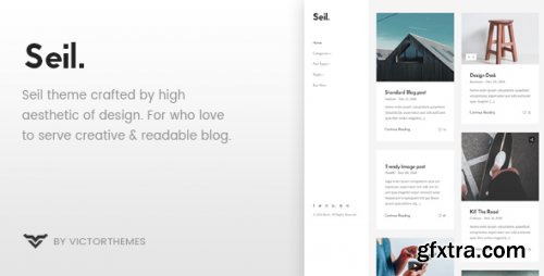 Themeforest - Seil - A Responsive WordPress Blog Theme 19512665 v1.6 - Nulled