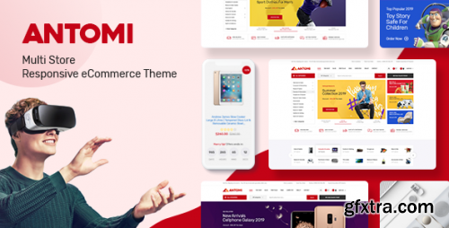 Themeforest - Antomi - Multipurpose Theme for WooCommerce WordPress 23902631 v1.0.6 - Nulled