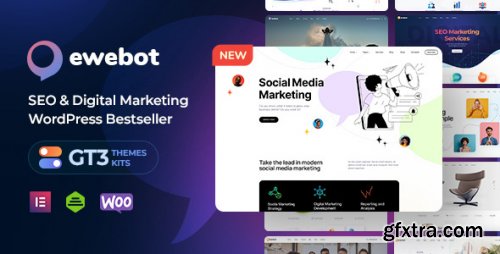 Themeforest - Ewebot - SEO Marketing Digital Agency 24776025 v3.0.4 - Nulled