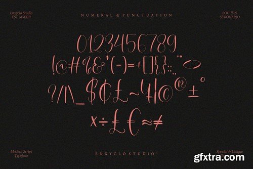 NCL Getip - Swash Script Font WJSCCDB