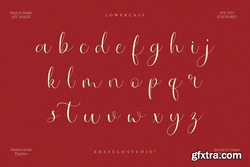 NCL Getip - Swash Script Font WJSCCDB