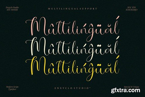 NCL Getip - Swash Script Font WJSCCDB