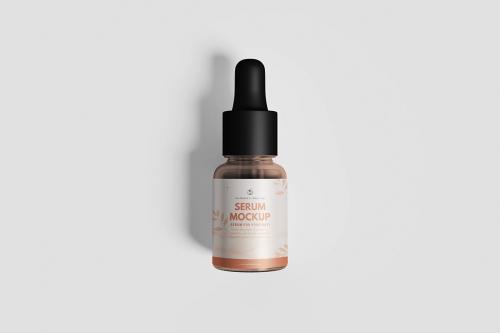 Serum Dropper Bottle Mockup