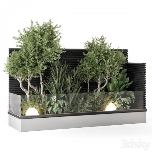 Backyard and Landscape Set Bush and Tree - Set 1139