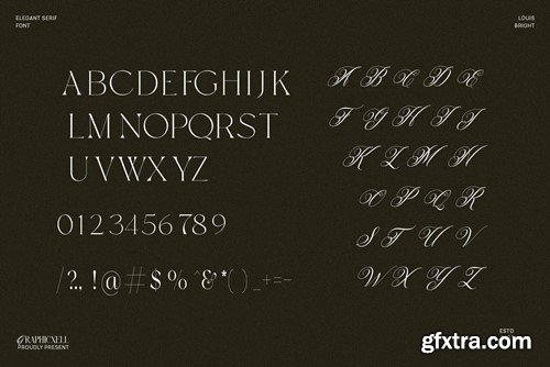 Louis Bright Elegant & Premium Serif Font WP3SGH6