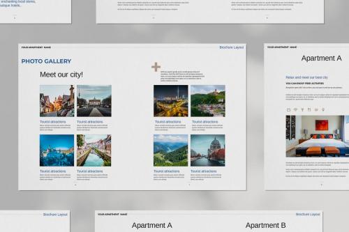 Apartments For Rent Brochure Layout