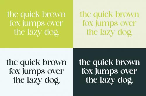 Ganos - A Modern Display Font