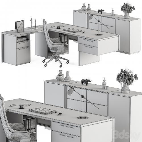 Manager Desk Set - Office Furniture 364