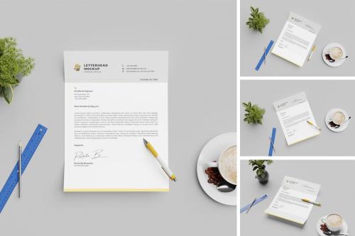 Letterhead Paper Mockup