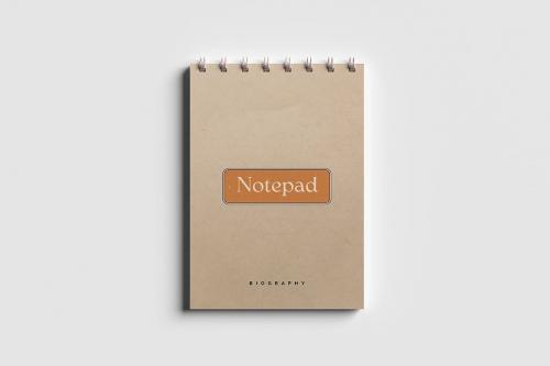 Notepad A6 Mockup