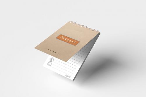 Notepad A6 Mockup