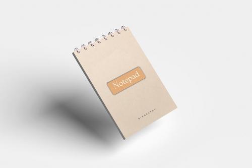 Notepad A6 Mockup