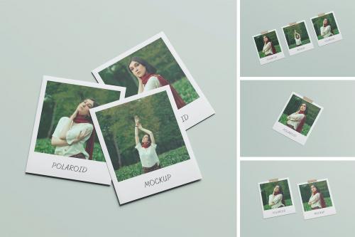 Polaroid Photo Mockup